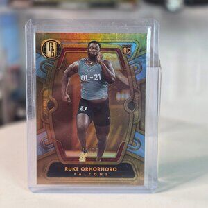 2024 Panini Gold Standard Ruke Orhorhoro Rookie RC 44/75 Falcons